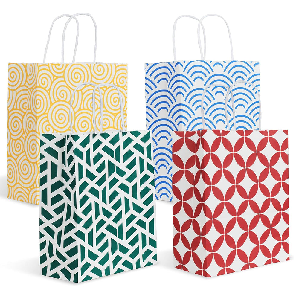 Kraft Gift Bag Set 2