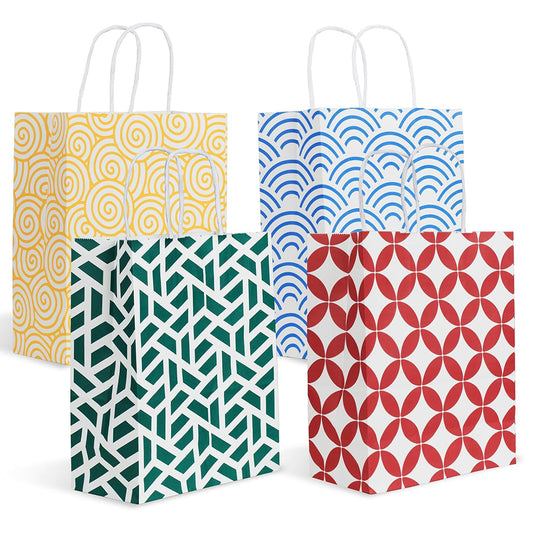 Kraft Gift Bag Set 2