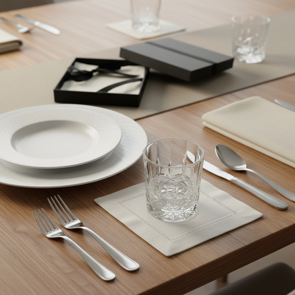 Neutral Party Table Mat Set 3