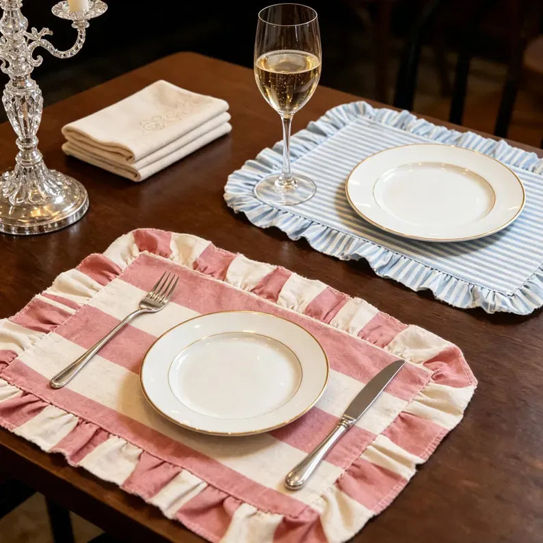 Neutral Party Table Mat Set 8